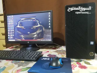  4 كمبيوتر pc hp i7 ssd gta v pubg free fire