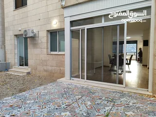  24 شقة جديدة مفروشة مع حديقة للإيجار – عين منجد  شارع إسكان المهندسين