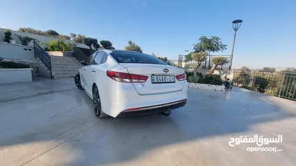  3 كيا K5 تيربو 1700cc موديل 2017 مع ترخيص وتأمين جديد