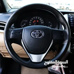  12 Toyota Yaris 2020 GCC accident free in excellent condition 750 P.M