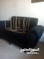  3 طقم كنب بحال الوكاله سبع مقاعد للبيع بسعر مناسب