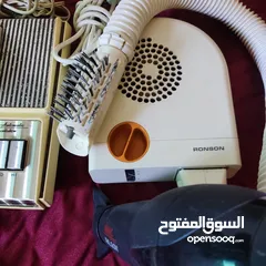  13 مروحه وسشوار عدد 3 كل قطعه الها سعر كله شغال علي الفحص الكامل سشوار صنع ايطاليا اصلي 100% بسعر حرق