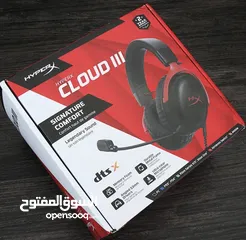  5 Cloud 3 original سماعه هايبر اكس 3 شبه جديده