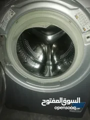  4 غسالة كاندي 8 كيلو سلفر