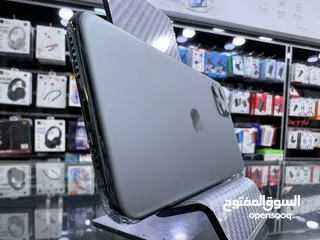  8 iPhone 11 Pro Max 256 GB ايفون 11 برو  ماكس مستعمل بحالة الوكالة غير مفتوح او مصلح  ( كفالة محل 14 )