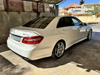  4 مرسيدس E200 فل كامل بانوراما كت AMG موديل 2012