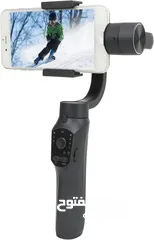  2 المثبت الذكي المضاد للاهتزاز (حامل بانورامي)Smartphone Gimbal Stabilizer, F10 Handheld 3-Axis Phone