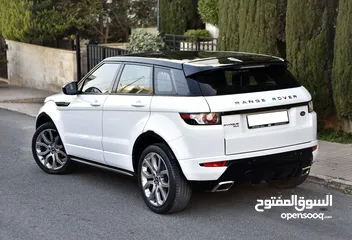  25 رنج روفر ايفوك داينمك وارد وصيانة الوكالة 2015 Range Rover Evoque Dynamic Si4