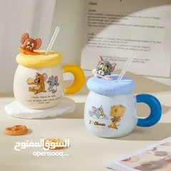  1 اكواب توم وجيري