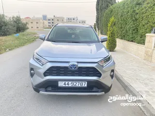  10 تويوتا راف فور هايبرد 2021 جمرك جديد