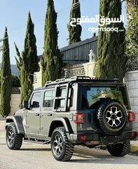  6 Jeep wrangler rubicon unlimited  الحبة الوحيدة والمميزة بالاضافات في البلاد