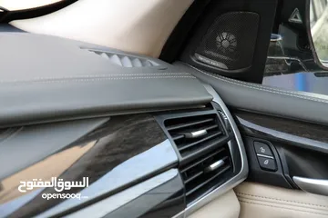  6 قاطعة مسافة : 124.000كيلو  وارد امريكا كلين تايتل فحص كامل ولا ملاحظة   2016 BMW X5