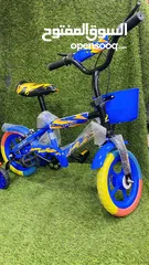  10 عرض خاص على الدراجة الهوائية عجلات بلاستيك واسفنج للاطفال من عمر 3 سنوات لغاية 5 سنوات