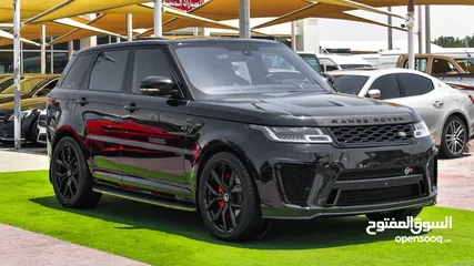  1 RANGE ROVER SPORT SVR 2016 BODY KIT 2020 - GCC