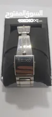  4 ساعه سيكو سولار كرونوغراف SEIKO SOLAR ياباني اصلي  تعمل بالضوء الطبيعي والاصطناعي