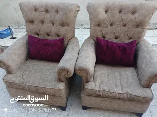  1 طقم كنب 7 مقاعد للبيع المستعجل