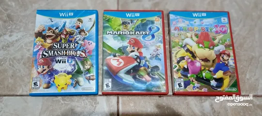  1 ألعاب Nintendo wii u بحالة ممتازة