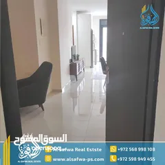  5 شقه جديده مفروشه بيرزيت ضاحيه الريحان