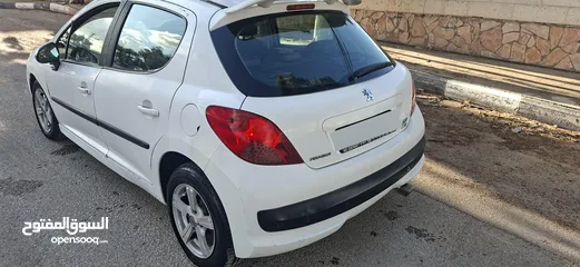  18 بيجو 207موديل 2009_اتومتيك _ماتور 1600-بنزين اصل برايفت _فحص الف صلاة النبي نظيفة من الاخر