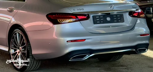  6 مرسيدس E350 AMGkit بحاله الوكاله موديل 2021 ممشى قليل