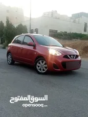  1 نيسان ميكرا موديل 2020 لون خمري ميتالك فحص كامل