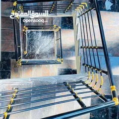  20 درابزينات المنيوم واستانلس مع ضمان 25سنة