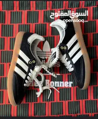  2 Adidas samba shoes