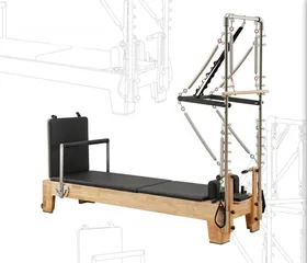  2 Pilates Reformer with tower ريفورمر بيلاتس