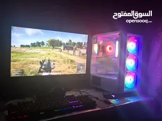  17 كمبيوتر العاب وبثوث وتصميم i5-14400F/ 32G ram