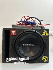  1 طبله بيونير مع كامل عدتها مع مكڤير