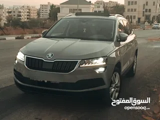  1 جيب سكودا كاروك فل كامل اضافات  للبيع بسعر مغري