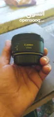  2 عدسة كانون 50mm - 1.8
