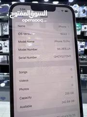  12 Used iPhone 13 Pro (256 GB) ايفون 13 برو  مستعمل وكالة على الفحص مش مفتوح ولا مصلح نهائيا كفالة محل