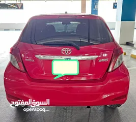  4 Toyota yaris 2012