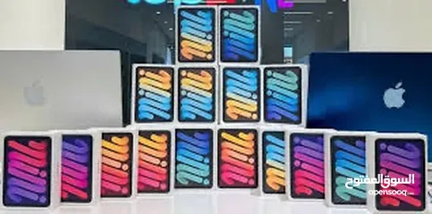  6 iPad mini 7 جديد كفالة لمدة عام من تاريخ الشراء الجهاز  (128GB)