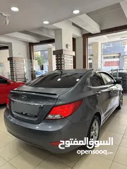  6 هونداي اكسنت 2015 محرك 1400. بنزين فحص ممتاز