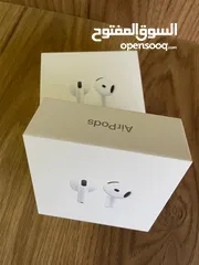  18 سماعات أبل الجيل الرابع‏ Apple AirPods 4 standard/ANC with 1 year warranty
