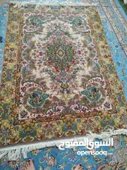  2 Iranian Tabriz handmade carpet سجادة إيرانية منسوجة يدوياً İran el dokuması halı