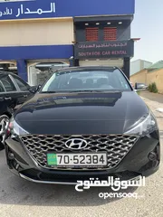  3 هونداي اكسنت للايجار موديل 2023 فل كامل اضافات باقل الاسعار فقط من الجنوب لتأجير السيارات