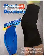  1 شورت تنحيف و حرق الدهون دبل فيس الحراري يغطي الارداف و البطن شرت التنحيف للرجال و النساء مشد مشدات