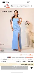  5 فساتين شي ان استخدام مره وحده البيع بنصف سعر النيلي قياس 1xl في 30 الازرق السماوي قياسL الاخضر 1xl