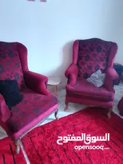  1 طقم كنب بحاله الجديد عدد2