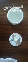  9 وعاء/مرطبان خزفي فاخر من WEDGWOOD - Kutani Crane - إنجليزي أصلي