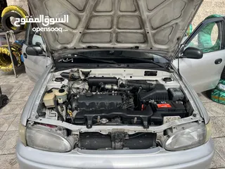  3 هونداي اكسنت موديل 1995 للبيع بحالة الوكاله