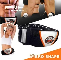  8 *جهاز VIBRO SHAPE الأقوى للتنحيف وشد الترهلات *يعمل الحزام بالإهتزاز الحراري ويقوم بعمل ذبذبات