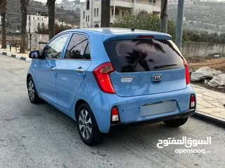  6 كيا مورنينغ ماتور 1000 بنزين أوتوماتيك ترخيص 2016.. دهان الشركة..