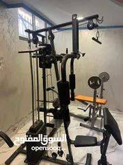  2 جهاز اثقال وحديد