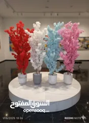  7 للبيع ..ورد وأشجار صناعيه من اجود الخامات