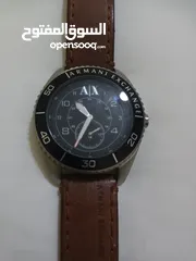  1 ساعه وكاله اصليجلد بني
