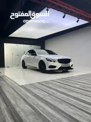  3 Mercedes E200 Avantgarde  AMG Kit original Sport package  2016 Full options  وارد شركة غرغور
